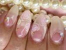 バラフレンチネイル