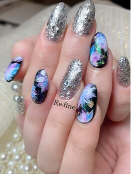 リファイン(Re:fine)/ジェル4本アート