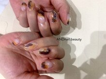 アンドネイル ビューティー(AND nail,beauty)/夏ネイル/ニュアンスネイル