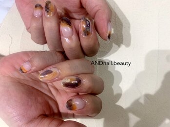 アンドネイル ビューティー(AND nail,beauty)/夏ネイル/ニュアンスネイル