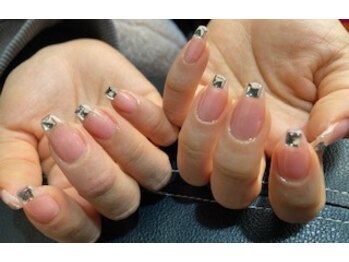 ネルネルネイル(nel nel nail)/シンプル×ストーン