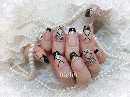 バレエコアフレンチ☆韓国ネイル