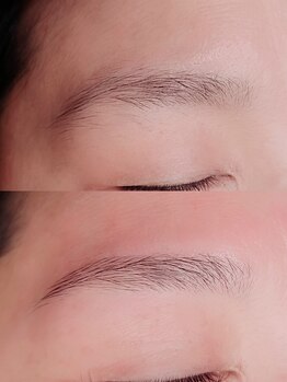 ヘアセットアンドアイラッシュ エル(Hairset & eyelash L)/美眉WAXコース