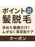 狙った範囲を脱毛!身だしなみ強化にどうぞ! 髭脱毛(ポイント)
