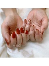 ネイルジョル 池袋店(Jaol)/秋カラーフレンチ