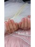 ☆nail R☆初回他店オフ無料★ラメフレンチ★ ¥8200→¥7900