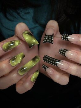 個性派ネイル