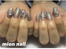 ミオンネイル(mion nail)/ラメワンカラーネイル
