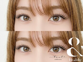 ティントプラス 新八柱店(tint+)の写真/大人女性でも安心な提案で目元の印象を変える！目元の様々なお悩みも、繊細な技術でしっかりケア