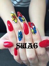 スワッグ(SWAG)/フラワーネイル