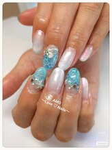 アモ ラブネイルズ(AMO Love nails)/海海海(*^^*)