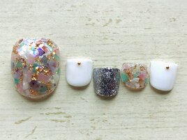 フットネイルアートコース￥7020