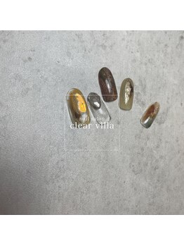 ネイルサロンクリアヴィラ(nail salon clear villa)/Design nuance￥9990