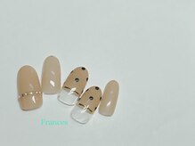 フランセス(Frances)/ドット柄ネイル