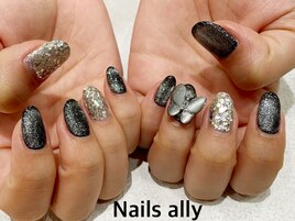 バタフラ×ブラック×マグネット