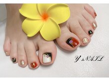ワイズネイル(Y's NAIL)/お正月フットネイル