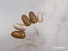 ファストネイル ロコ 春日店(FASTNAIL LOCO)/秋のシンプルネイル【11957】