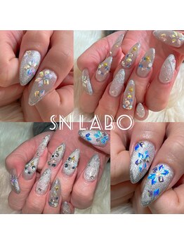 スマイル ネイル ラボラトリー(Smile nail laboratory)/ホワイトクリスマス☆