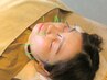 《美顔コース》フェイシャル電気→美容鍼→小顔手技→パック電流
