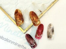 ネイルサロン ミネット(Nail Salon Minette)の雰囲気（毎月選べる定額コースは￥6800☆５週間以内なら付替えオフ無料！）