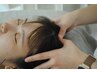 〈女性スタッフ限定〉ヘッドマッサージ付き美容鍼コース¥7,700→¥6,000