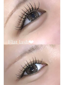 アイラ 守谷店(EYELA)/フラットラッシュ120本～束感～