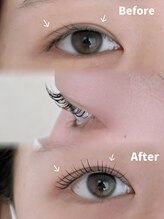 ヒュッゲ アイラッシュ(Hygge eyelash)/まぶたにつかないデザイン