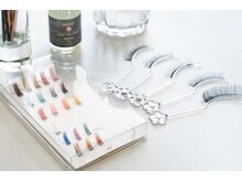 Nail & Eyelash CREVIA 都城店　【11/1　NEW OPEN(予定)】の雰囲気（豊富な種類のエクステで理想の目元へ♪高持続力のLEDがオススメ）