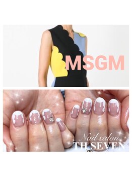 ネイルサロン ティーエイチセブン(Nail Salon TH SEVEN)/【定額ネイル】デザインコース