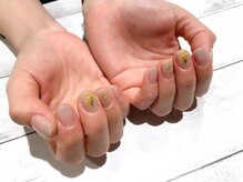 アース コアフュールボーテ 新潟中野山店 (EARTH Coiffure beaute')/ミモザネイル　￥7980