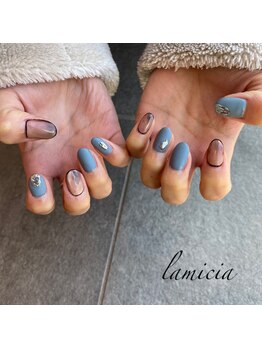 ラミシア(lamicia)/マットが可愛い！/ブローチ