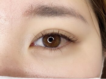 まつげエクステサロン ヘアーリゾートエーアイ 浅草店(hair resort Ai)/ブラウンフラットラッシュ 100本