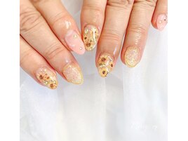 ひまわりネイル