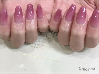 バランス 泉中央店(balance)/バレリーナネイル♪