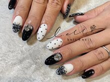 エル(ell.)/ツイードネイル