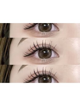 ボリュームのある目元にしたい