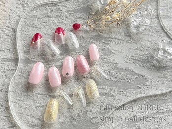 スリー(THREE)/［12月］シンプル定額デザイン