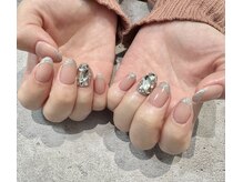 ルクール ヘアー プレジー(Le Coeur HAIR Plaisir)/きらきらラメフレンチ