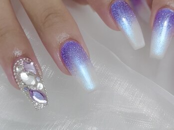 シャルム(Charme)/パープル×埋め尽くし¥8900