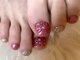 アミュリー ネイル アトリエ(Amury nail atelier)の写真/何度でも利用OK♪オフ・ケア込【フットネイルワンカラ-＋2本Art☆¥6900】ア-トなし¥5900あり★カラ-追加OK!