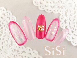 春のレッド＆ピンク＆ビジュー★