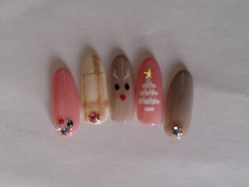 ウータン(Wu-Tang)/クリスマスネイル　￥9200