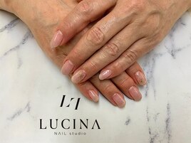 s-200 キラキラ雪結晶ネイル