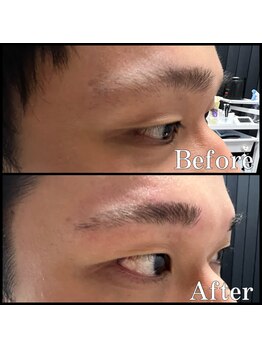 眉毛男子 新宿店/海外のリピーター様