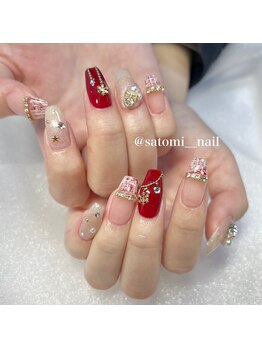 エムネイル ブランチ(Mネイル branch)/satomi担当:クリスマスネイル