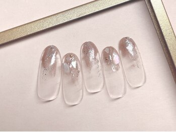 ベアトリーチェ 新宿西口(Beatrice)/キラキラシェルネイル ¥7800