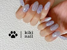 キキネイル 溝の口(kikinail)/梅雨ネイル/あじさいネイル