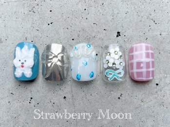 サロンストロベリームーン(Salon Strawberry Moon)/ちぐはぐ¥8500 ※KEITO担当