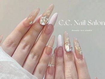 シーシーネイルサロン 池袋(C.C.Nail salon)/長さ出し持ち込みアートプレミア