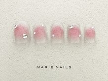 マリーネイルズ 大阪梅田店(MARIE NAILS)/新規様7000円 0410f　リボン